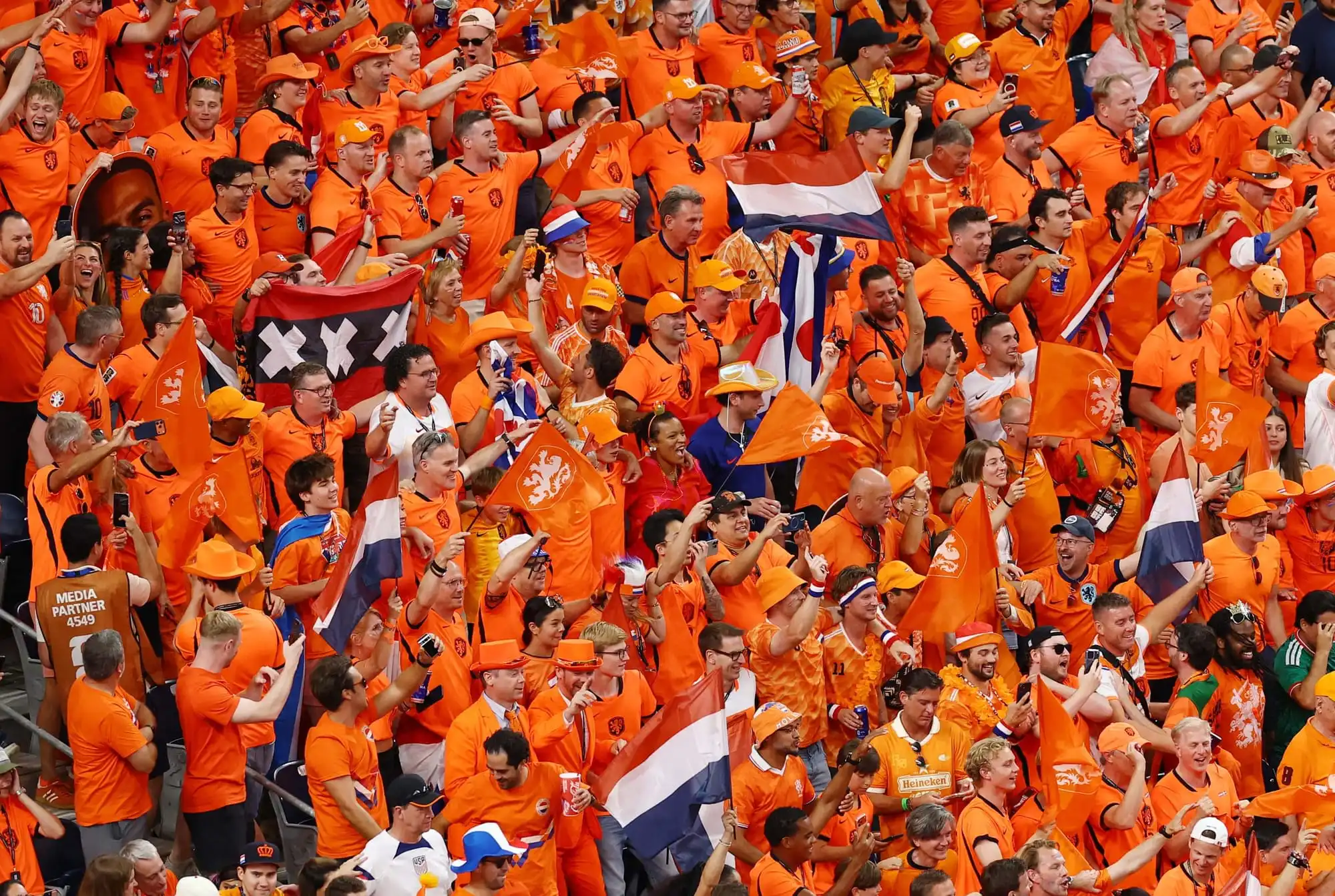Nederlanske fans fotball VM